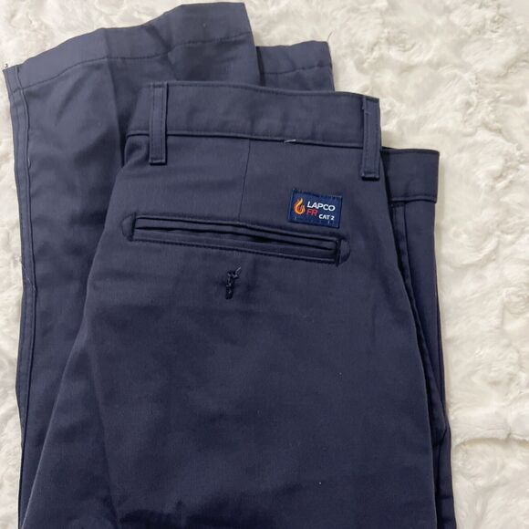 Lapco FR Pants Mens 34X30 Style P-INN7 Flame Resistant Straight Leg New - Picture 5 of 5